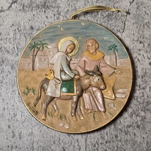 Ornamento Fontanini Viaggio a Betlemme Seconda Edizione Limitata Annuale Nuovo con scatola 4,5" - Foto 1 di 6