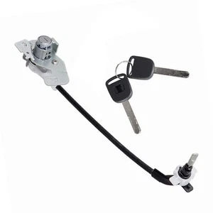 Door Lock Cylinder Cable Left Driver Side with Keys Compatible with For Honda - Picture 1 of 7