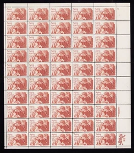 US, #2011, 20¢ AGING TOGETHER Complete Sheet of 50 Stamps MINT NEVER HINGED - Picture 1 of 1