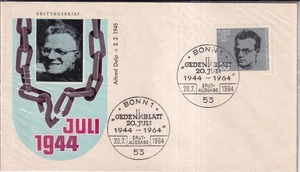 Germany Berlin 1964 the 20th Anniv of Assassination attempt on Adolf FDC - Picture 1 of 1