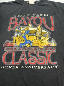 Vintage 1998 Red Oak Bayou Classic Football Shirt Large - Grambling vs Southern - Bild 1 von 9