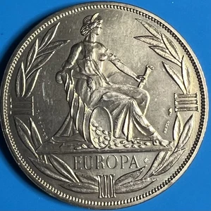 1980 Europa Münze 🇧🇪 , 🇮🇹 , Eire, 🇩🇰 , 🇫🇷 , 🇮🇹 , 41mm Medaille - Bild 1 von 2