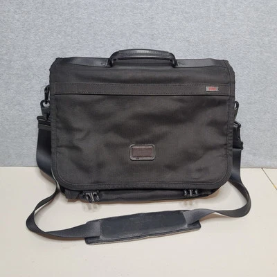 Tumi Alpha Slim 26192DH Expandable Computer Messenger Bag 16”x12” - Image 1 of 4