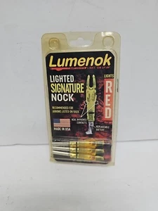 Lumenok Lumenok Lighted Arrow Nock, Pack of 3, Orange - Picture 1 of 2