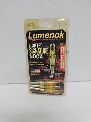 Lumenok Lumenok Lighted Arrow Nock, Pack of 3, Orange - Image 1 of 2
