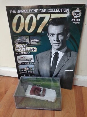 1/43 JAMES BOND 007 CAR COLLECTION - FORD MUSTANG GOLDFINGER #35 - Image 1 of 2