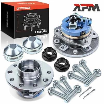 2x Radnabe Radlagersatz Vorne mit ABS-Sensor für Opel Astra G T98 F70 Vauxhall - Bild 1 von 4