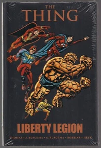 THE THING LIBERTY LEGION MARVEL 2011 PREM HARDCVR GN CRÁNEO ROJO E INVASORES+ NUEVO - Imagen 1 de 2