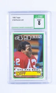 1983 Topps - #168 Ronnie Lott NFC Pro Bowl - Bild 1 von 2
