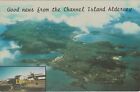 Airline Airport Issue Postcard - Alderney Channel Islands - Le Cocqs Air Links