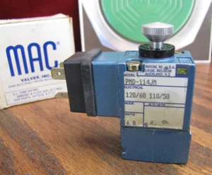 Electroválvula MAC PMD-114JM - 110/120V, 3 vías/4 vías, nueva, envío gratuito - Imagen 1 de 3