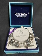 BELLA PERLINA Bracelets, Lot Of 5, Rhinestones, Faux Pearls, Charms, NEW IN BOX!
