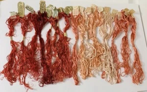 18 Skeins Antique FILO FLOSS Silk Embroidery Floss ~ - Picture 1 of 14