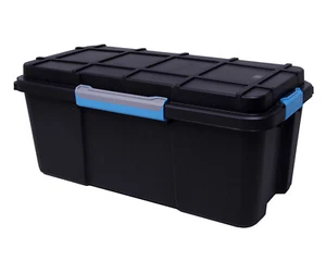 Aufbewahrungsbox Multifunktionsbox Scuba L Outdoor Box schwarz blau Ondis24 - Bild 1 von 6