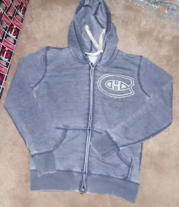 NEW NHL Montreal Canadiens Full Zip Hooded Hoodie Sweatshirt S Women NEW NWT - Picture 1 of 1