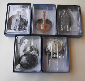 NEW EAGLEMOSS STAR TREK - OFFICIAL STARSHIPS COLLECTION - BUNDLE X 5 - Picture 1 of 3