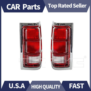 TYC Tail Light Assembly Left Right Set Of 2 For Dodge D100 1988-1989