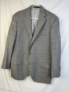 Coppley Blazer Scabal Mens 42 Jacket Sport Coat Gray Made in Canada - Picture 1 of 8