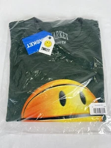 Market Smiley Basketball Middle Finger Spin Medium Green NEW - Picture 1 of 7