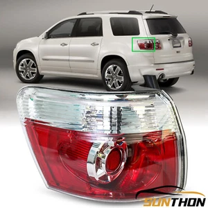 Rear Tail Light Assembly For 2007-12 GMC Acadia Driver Side Left Outer Taillamp - Picture 1 of 8