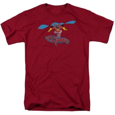 Red Tornado T-Shirt DC Comics Sizes S-3X NEW - Image 1 of 2