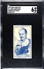 LIONEL BARRYMORE 1949 Turf Cigarettes #7 Film Stars SGC 6 TRUE POP 1
