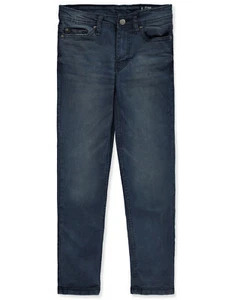 Buffalo David Bitton Boys' Slim Fit Jeans Color: black Size: 8 - Picture 1 of 5