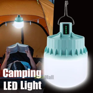 360° LED Camping Licht USB wiederaufladbar mit leistungsstarker integrierter Batterie Laterne - Bild 1 von 16