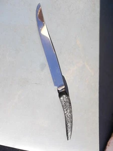 Vintage Federal Stainless Steel Antler Carving Knife 6" blade - Picture 1 of 5