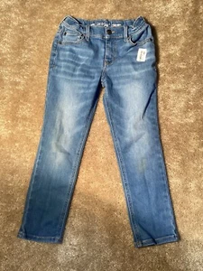 Cat and Jack Girls Ultimate Stretch Skinny Blue Jeans Size 7 - Picture 1 of 3