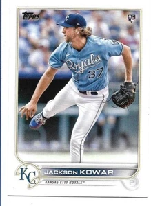 Jackson Kowar 2022 Topps Advanced Stats Rookie #264 #087/300 Kansas City Royals - Imagen 1 de 2