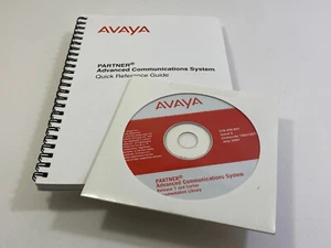 MENGE AVAYA PARTNER ACS R7 R8 DOKUMENTATION CD PROGRAMMIERUNG & ADMIN KURZANLEITUNG REF - Bild 1 von 2