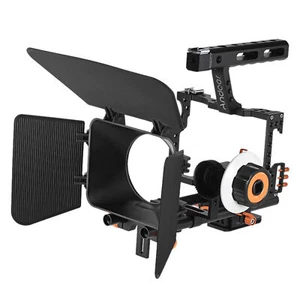 Andoer Camera Video Cage Rig Kit Film Making System For Sony A7RII/A7SII L7Y9 - Imagen 1 de 9
