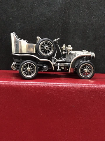 Vintage Novelty Sterling Solid Silver Model Of A Chitty Chitty Bang Bang Car Cover
