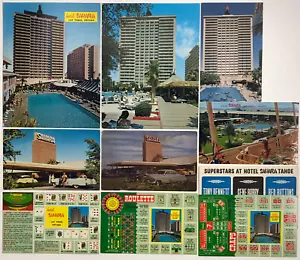 Vintage Mixed Lot of Del Webb Hotel Sahara Tahoe NV Casino Advertising Postcards - Picture 1 of 3