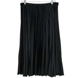 Falda Halógena Elegante Cuchillo Plisada Longitud Midi Pull-On Cintura Elástica Talla L/XL - Imagen 1 de 7