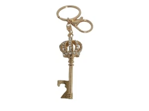 Llavero Metal Llave Estrás Alto 12CM Favores - Picture 1 of 4
