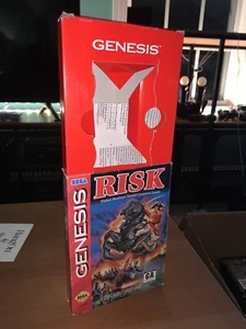 Risk - Sega Genesis Video Game - Case / Box Only! - Picture 1 of 1