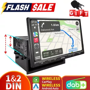 DAB+ 10.1" Autoradio ATOTO F7XE 1/2 Din GPS NAVI Carplay wireless e Android Auto - Foto 1 di 12