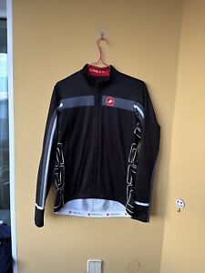 Castelli Thermal Long Sleeve cycling Jersey jacket size XL