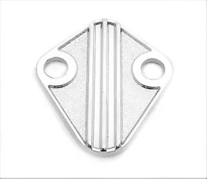 Mechanical Fuel Pump Block Off Plate Port Delete Die-Cast BB Chevy Ford Chrysler - Bild 1 von 2