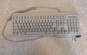 Vintage Packard Bell Analog Keyboard Model 5130 Analog Retro - Picture 1 of 4