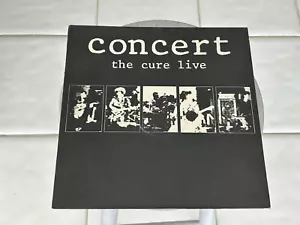 The CURE Concert The Cure Live UK LP Album 1984 Fiction Records - Picture 1 of 19