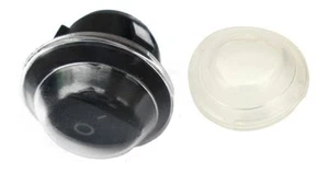 ON/OFF Round Rocker Switch + Waterproof Splash Cover Car Dashboard Marine SW1008 - Imagen 1 de 1