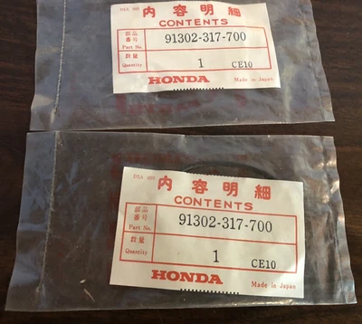 QTY 2 Honda CB350 CB400 GL1000 GL1100 GL1200 NX250 XL250 XL350 XL500 XL600 XR250 - Изображение 1 из 2