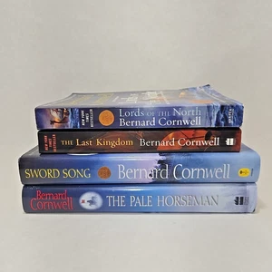Bernard Cornwell Saxon Tales (Stories) First 4 Books 2 Hardcover & 2 Paperback - Picture 1 of 24