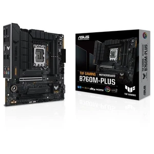 ASUS TUF GAMING B760M-PLUS Mainboard Sockel Intel LGA 1700 (Intel B760, mATX, DD - Bild 1 von 8