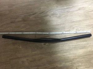 Fahrrad Lenker Bügel Flatbar Breite 640 mm D=31.8 mm schwarz eloxiert - Bild 1 von 2