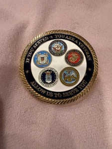 Women Veterans Challenge Coin - Picture 1 of 2
