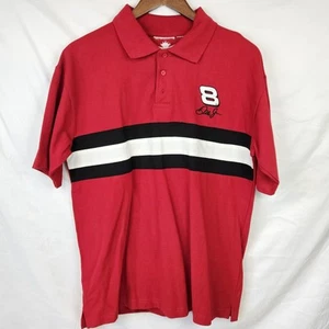 Camisa Polo Roja Dale Earnhardt Jr #8 De Colección Nascar Winners Circle Budweiser Talla L - Imagen 1 de 6